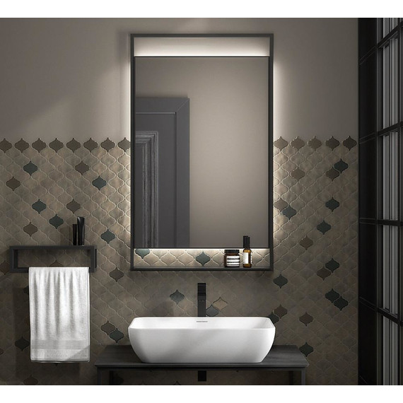 Зеркало Kerama Marazzi Plaza Next Led 60 см PL.N.mi.P.60\BLK черный - фото 3