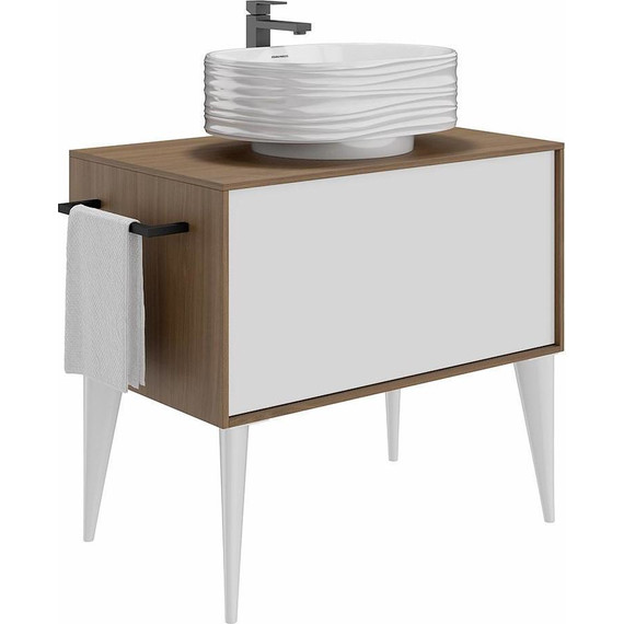 Раковина-чаша Kerama Marazzi Sabbia 50 см SA.wb.50\WHT - фото 3