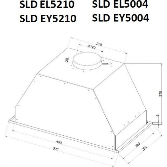 Вытяжка Schaub Lorenz SLD EY5210 (чёрное стекло) - фото 10