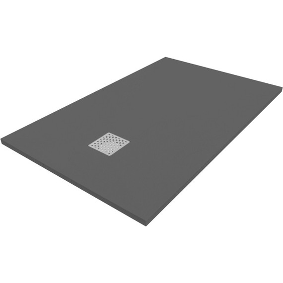 Поддон каменный Taliente 120x80 см PTA-ST-120B, черный матовый - фото 