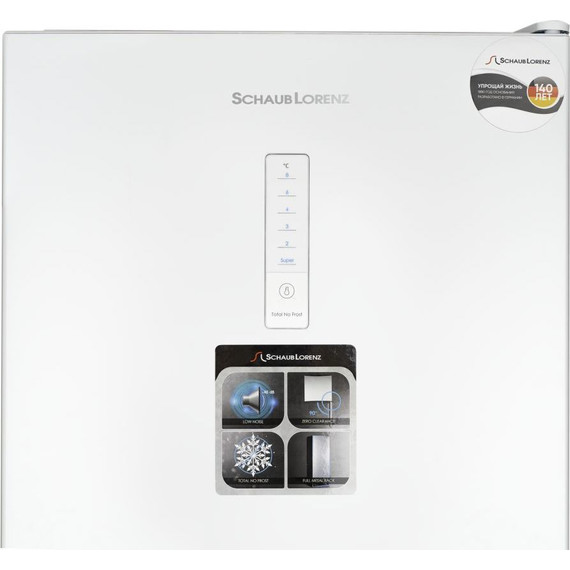 Двухкамерный холодильник Schaub Lorenz SLU C188D0 W - фото 5