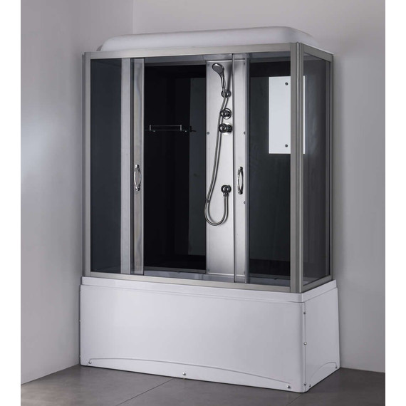 Душевая кабина Taliente 170x75 см TA-17075G, хром/тонированное - фото 3