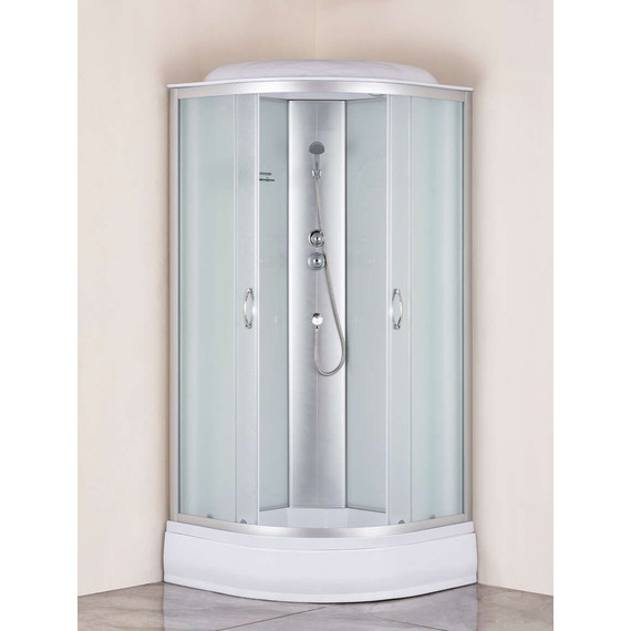 Душевая кабина Taliente 90x90 см TA-9091M, хром/матовое - фото 3