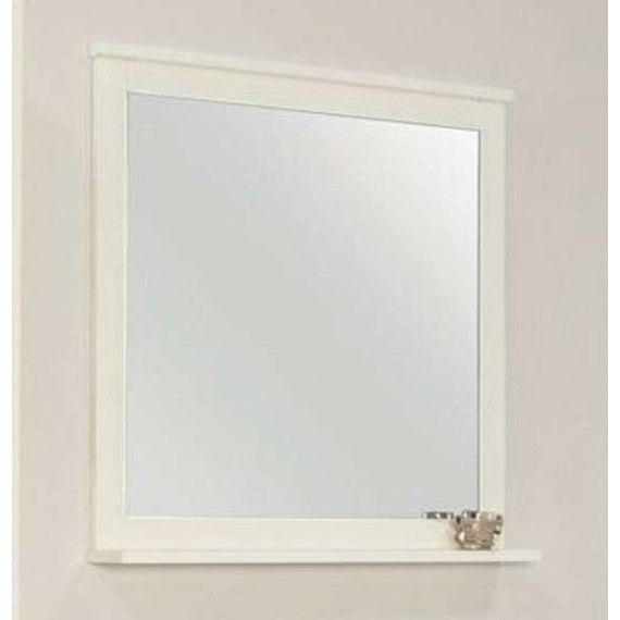 Зеркало Акватон Леон 80 см 1A186402LBPS0, дуб белый - фото, картинка 6 Зеркало Акватон Леон 80 см 1A186402LBPS0, дуб белый - фото 6