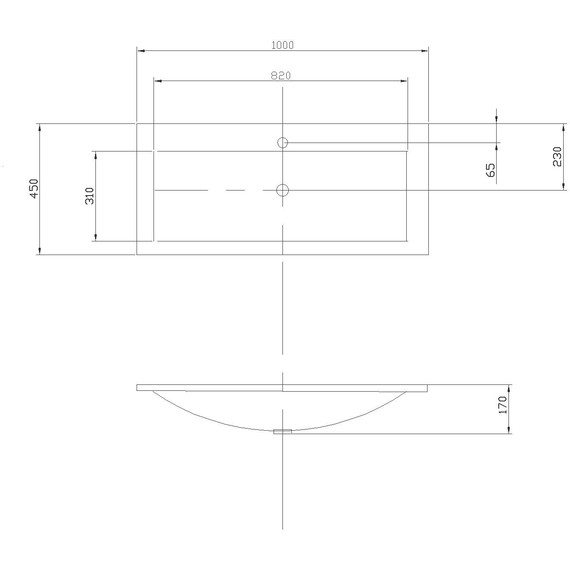 Раковина Акватон Премьер М 100 см 1A70473KPR010 - фото, картинка 4 Раковина Акватон Премьер М 100 см 1A70473KPR010 - фото 4