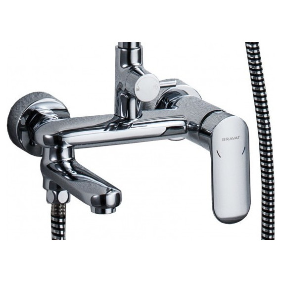 Душевая стойка BRAVAT OPAL R F6125183CP-A2-RUS (d 220) - фото, картинка 3 Душевая стойка BRAVAT OPAL R F6125183CP-A2-RUS (d 220) - фото 3