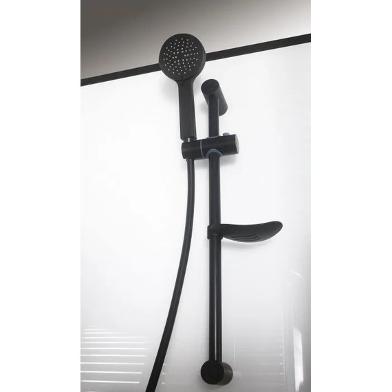 Душевое кабина Grossman Elegans 90x90 см GR251D, чёрный/прозрачное - фото 8