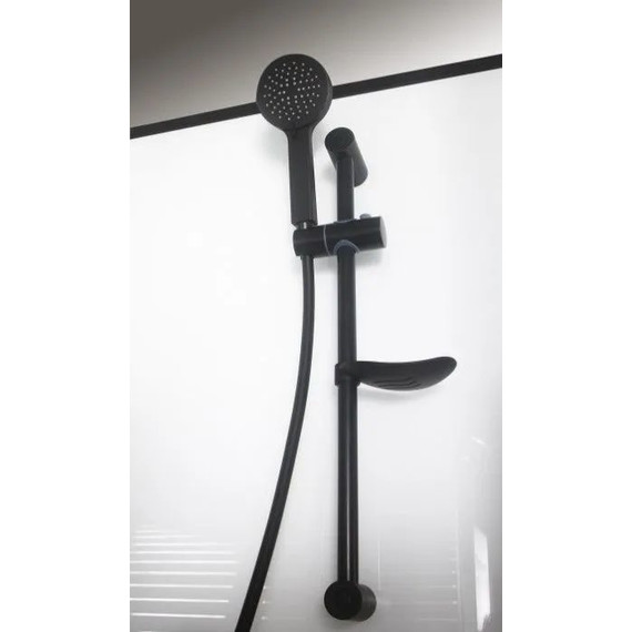 Душевое кабина Grossman Elegans 90x90 см GR251, чёрный/прозрачное - фото 6