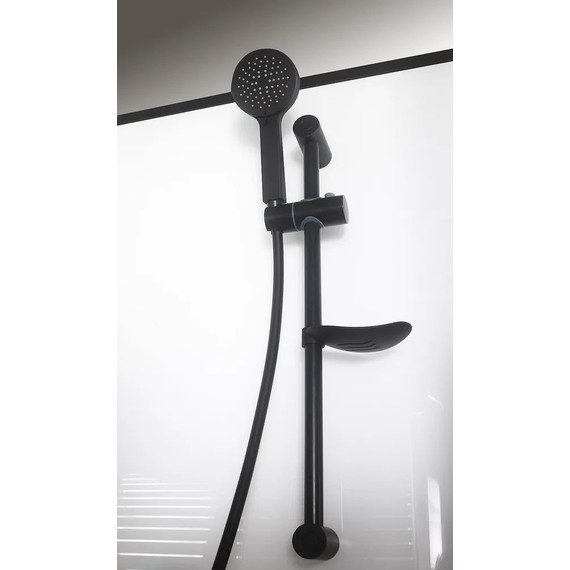 Душевое кабина Grossman Classic 100x100 см GR270D, чёрный/узор - фото 3