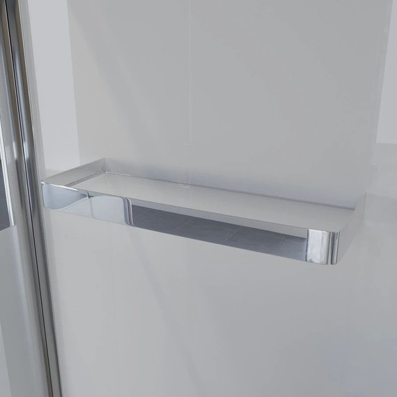 Гидробокс Niagara Ultra NG-308-01 90x90 см, хром/прозрачное/матовое (безсиликоновая сборка) - фото 4