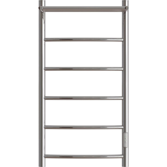 Полотенцесушитель электрический с полкой Point Афина П6 400x800 мм PN04848P (возможность скрытого подключения) R - фото 2