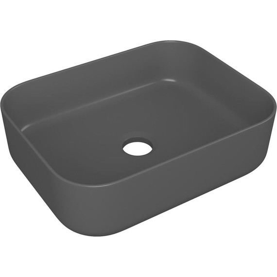 Раковина-чаша Point Меркурий 50 см PN43832BM, чёрный матовый - фото 