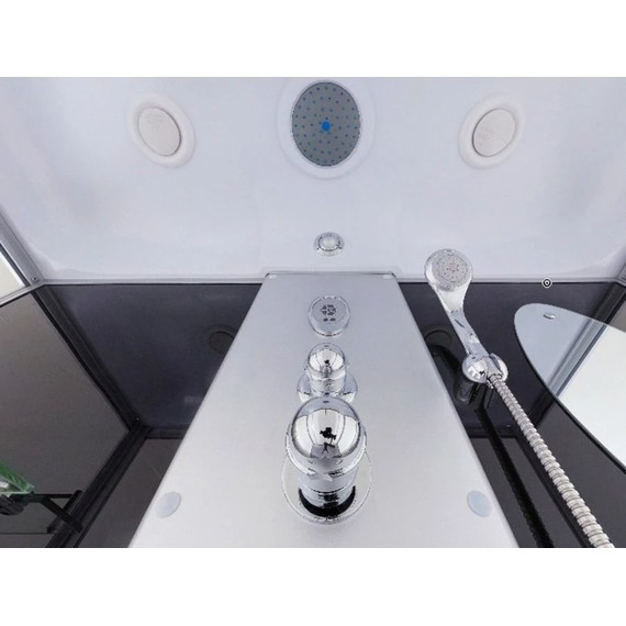 Гидробокс Niagara Ultra NG-5170-01 170x75 см, хром/тонированное - фото 6