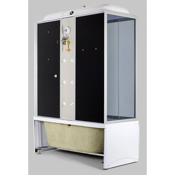 Гидробокс Niagara Ultra NG-5170-01 170x75 см, хром/тонированное - фото 3