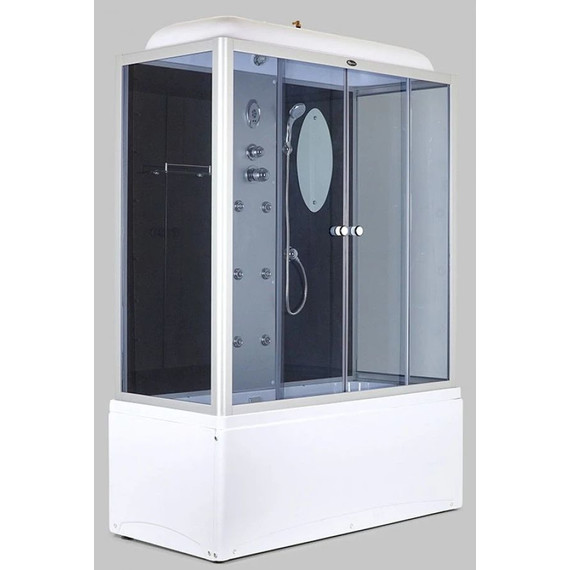 Гидробокс Niagara Ultra NG-5170-01 170x75 см, хром/тонированное - фото 2