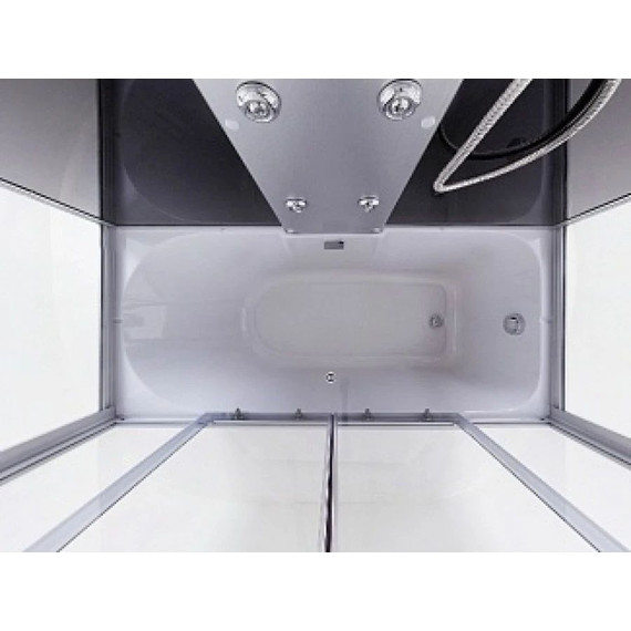 Гидробокс Niagara Ultra NG-5170-01 170x75 см, хром/тонированное - фото 5