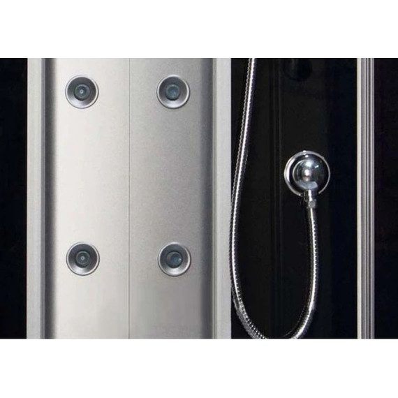 Гидробокс Niagara Ultra NG-5170-01 170x75 см, хром/тонированное - фото 7