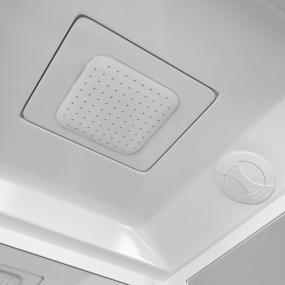 Гидробокс Grossman 90x100 см GR126, белый/прозрачное - фото, картинка 3 Гидробокс Grossman 90x100 см GR126, белый/прозрачное - фото 3