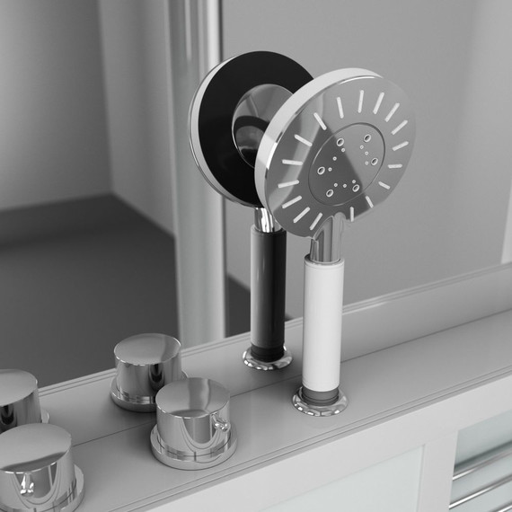 Гидробокс Grossman 90x100 см GR126, белый/прозрачное - фото, картинка 4 Гидробокс Grossman 90x100 см GR126, белый/прозрачное - фото 4