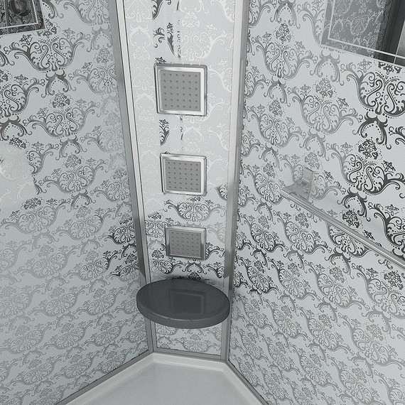 Гидробокс Niagara Luxe NG-7711WR 120x90 см, серебро/прозрачное - фото 4