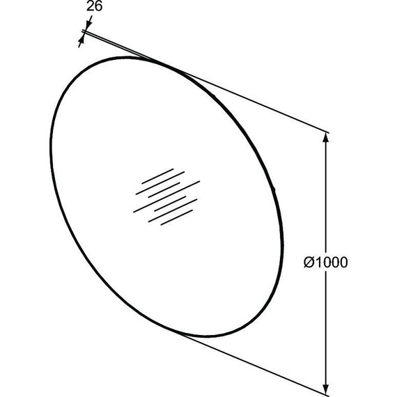 Зеркало Ideal Standard Conca Led 100 см T3959BH - фото 10