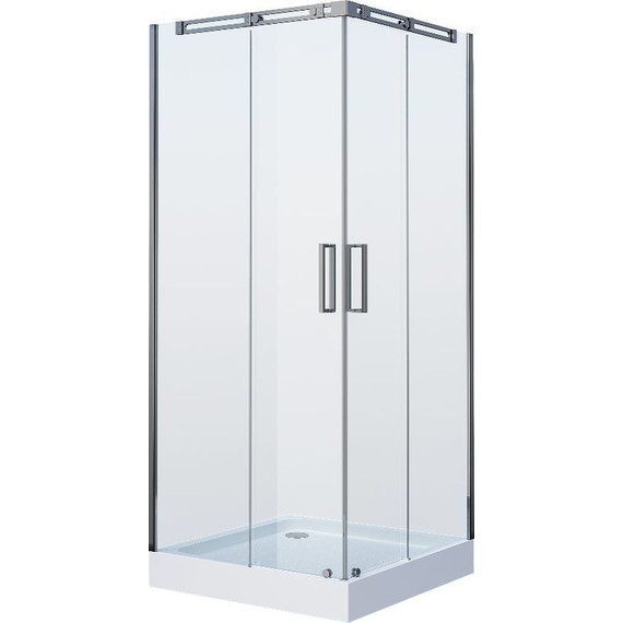 Душевое ограждение Grossman Galaxy 100x100 см GR-3100, хром/прозрачное - фото 