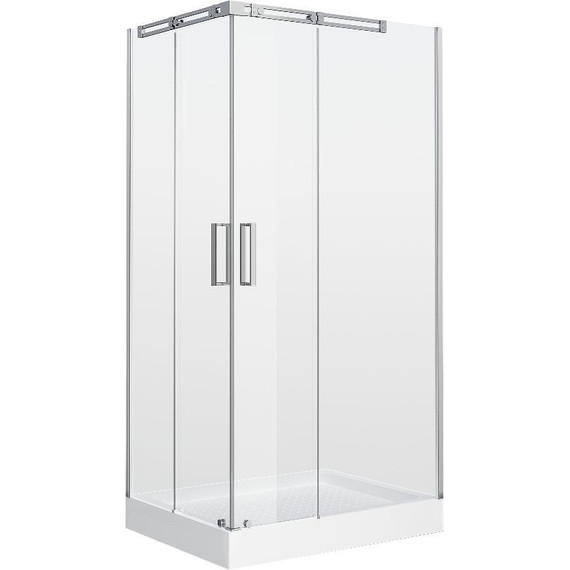 Душевое ограждение Grossman Galaxy 120x80 см GR-3120R R, хром/прозрачное - фото 