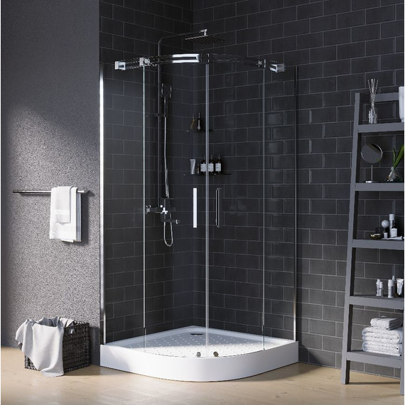 Душевое ограждение Grossman Galaxy 100x100 см GR-4100, хром/прозрачное - фото 2