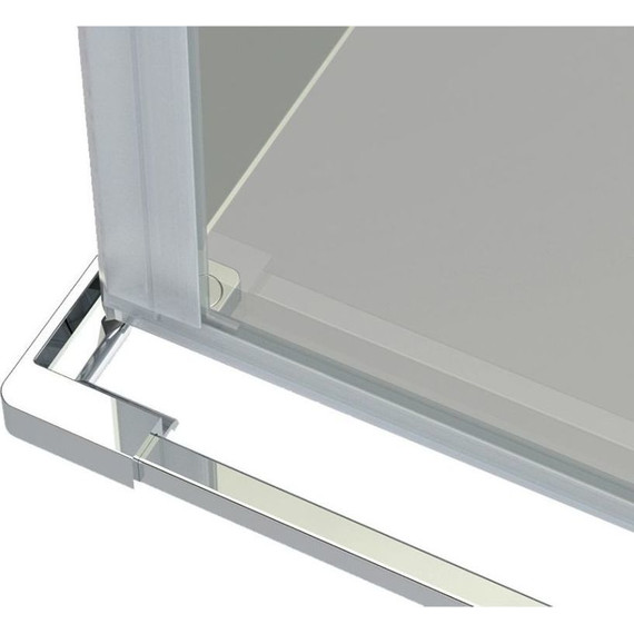 Душевое ограждение Grossman Fly 70x90 см GR-7090Fl, хром/прозрачное - фото 4