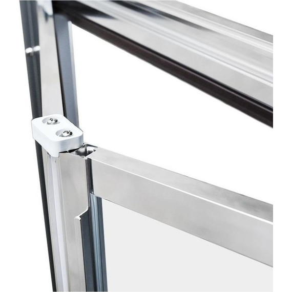 Душевое ограждение Grossman Alba 90x90 см GR-9090Al2, хром/прозрачное - фото 3