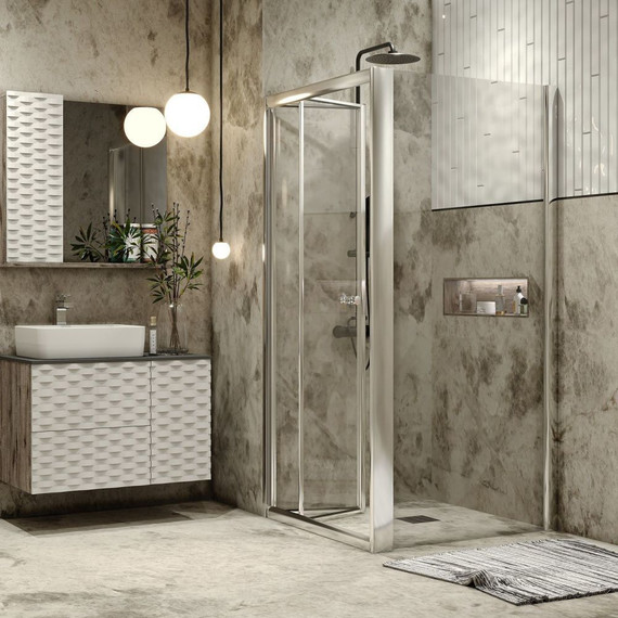 Душевое ограждение Grossman Alba 90x90 см GR-9090Al2, хром/прозрачное - фото 5