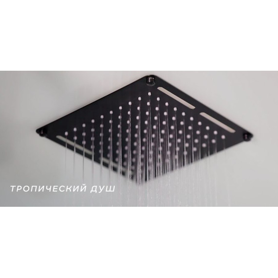 Душевая кабина Niagara Premium 69010134BLACK 90x90 см, черный/тонированное (безсиликоновая сборка) - фото, картинка 7 Душевая кабина Niagara Premium 69010134BLACK 90x90 см, черный/тонированное (безсиликоновая сборка) - фото 7