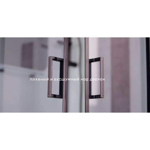 Душевая кабина Niagara Premium 69010134BLACK 90x90 см, черный/тонированное (безсиликоновая сборка) - фото, картинка 4 Душевая кабина Niagara Premium 69010134BLACK 90x90 см, черный/тонированное (безсиликоновая сборка) - фото 4