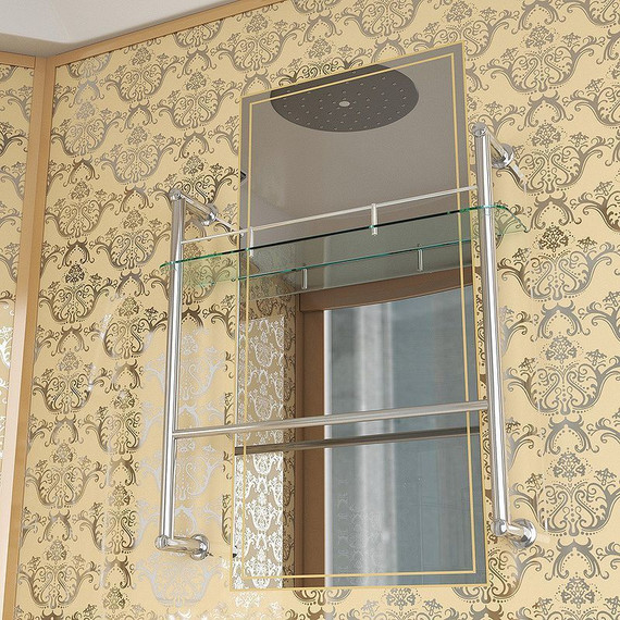 Гидробокс Niagara Luxe NG-7744G 120x120 см, золото/прозрачное - фото 4