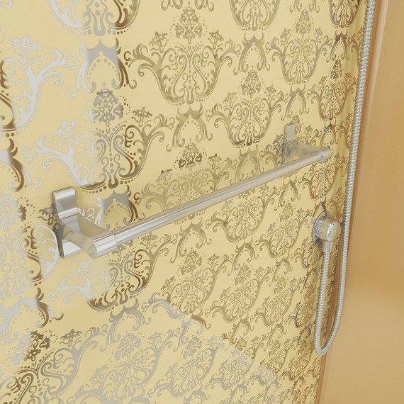 Душевая кабина Niagara Luxe NG-7799GBK 90x90 см, золото/прозрачное - фото 3