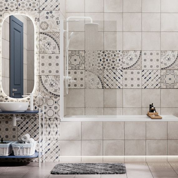 Шторка для ванны WasserKraft Berkel 80 см 48P01-80WHITE Fixed, белый/прозрачное - фото 2