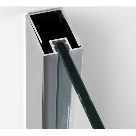 Душевое ограждение WasserKraft Weser 100x90 см 78F22, хром/прозрачное - фото 4