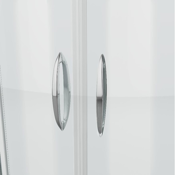 Душевое ограждение Grossman Classic 120x80 см GR-9120L L, хром/прозрачное - фото 6