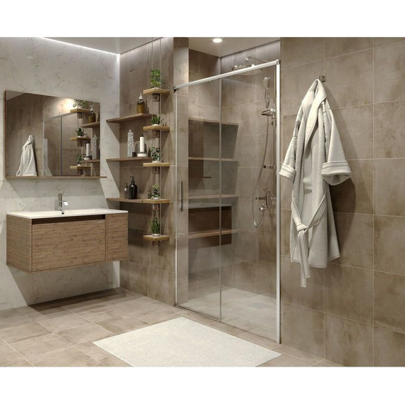 Душевая дверь Grossman Fly 110 см GR-D110Fl1, хром/прозрачное - фото 3