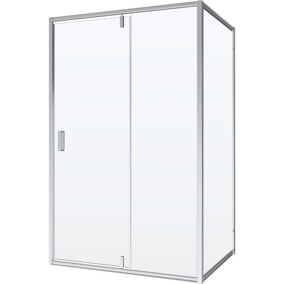 Душевое ограждение Niagara Nova 110x100 см NG-63-11A-NG-A100, хром/прозрачное - фото 2