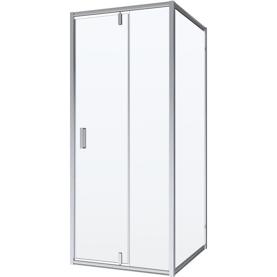 Душевое ограждение Niagara Nova 90x90 см NG-63-9A-NG-A90, хром/прозрачное - фото 2