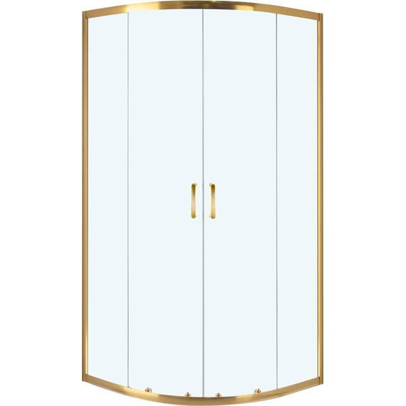 Душевое ограждение Niagara Nova 90x90 см NG-6406-08, золото/прозрачное - фото 2