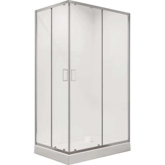 Душевое ограждение Niagara Nova 120x90 см NG-6611-08, хром/прозрачное - фото 2