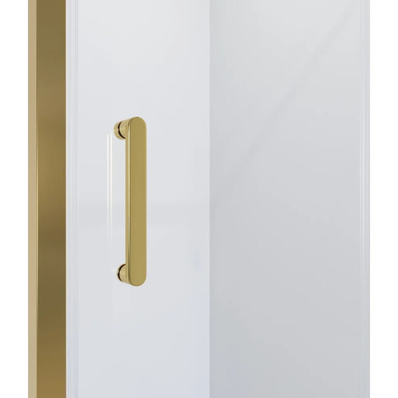 Душевое ограждение Niagara Nova 110x70 см NG-43-11AG-NG-A70G, золото/прозрачное - фото 3