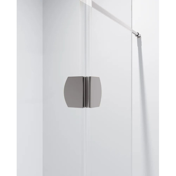 Душевая перегородка Niagara Nova 100 см NG-662-10 с кронштейном, хром/прозрачное - фото 4