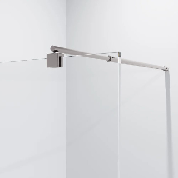 Душевая перегородка Niagara Nova 110 см NG-663-11 с кронштейном, хром/прозрачное - фото 3