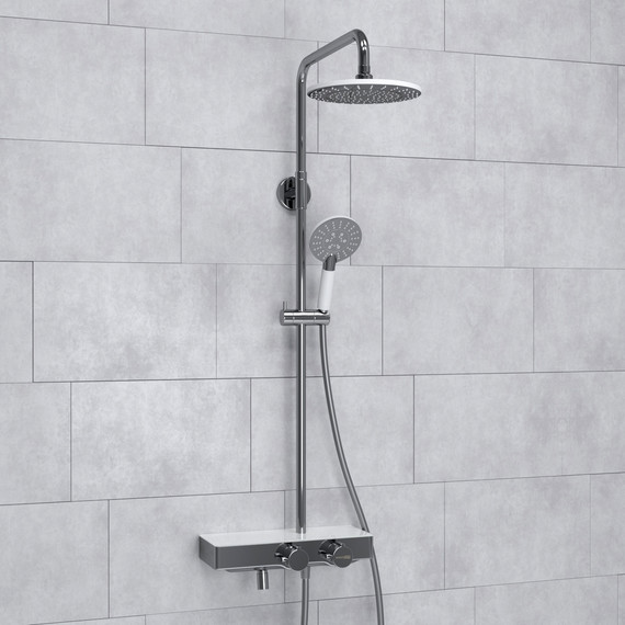 Душевая стойка с термостатом WasserKraft A113.067.058.CH Thermo - фото 2