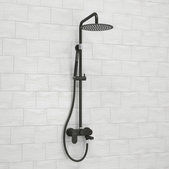 Душевая стойка WasserKraft A174.258.217.CB, черный - фото 2