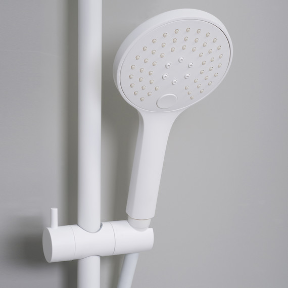 Душевая стойка WasserKraft A185.163.155.WM, белый - фото 3