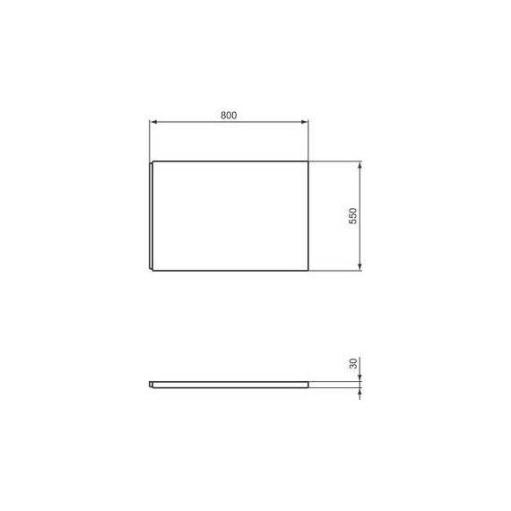 Панель торцевая Ideal Standard i.Life 80 см T479001 - фото 3